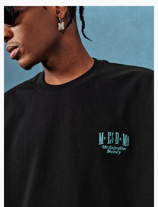 MEDM Mini Logo Embroidered Tee | Face 3 Face