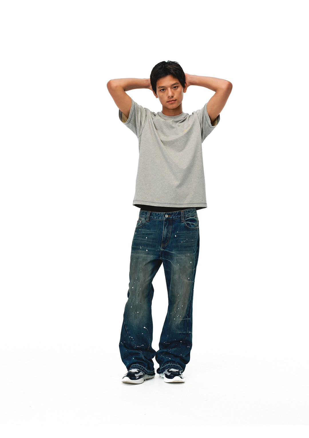 EVILKNIGHT(EK) Reversible Micro Stretch Tee | Face 3 Face