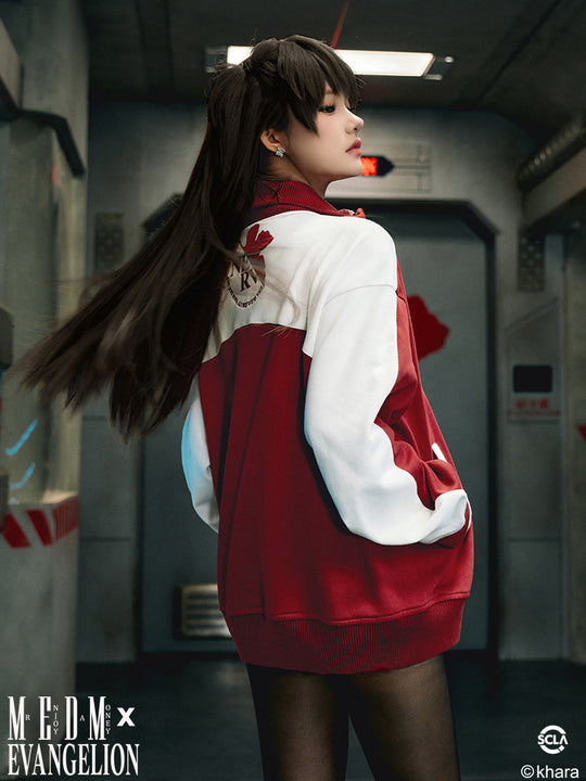 MEDM x EVA Line Art Body Contrast Color Track Jacket | Face 3 Face