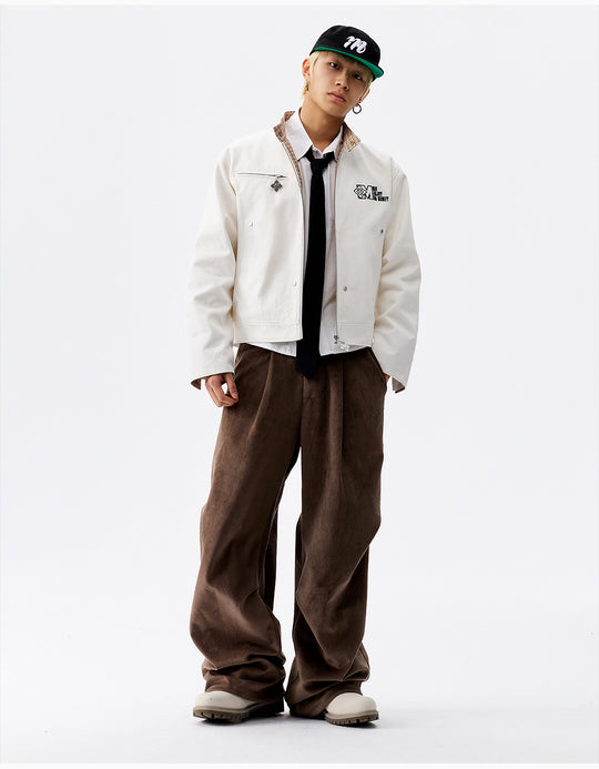 MEDM Plaid Lined Work Jacket | Face 3 Face