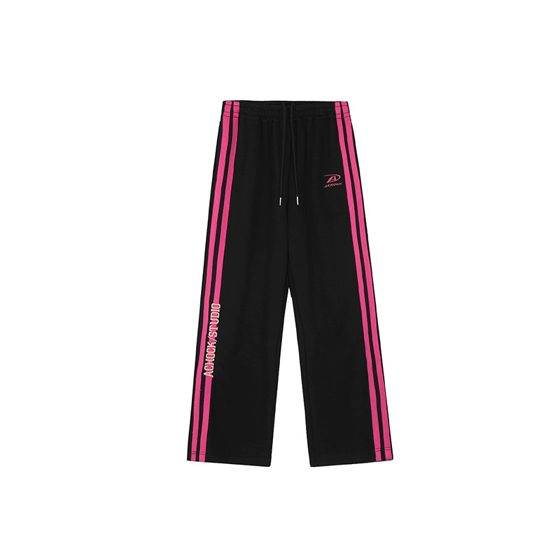 Achock Side Striped Baggy Sweatpants | Face 3 Face