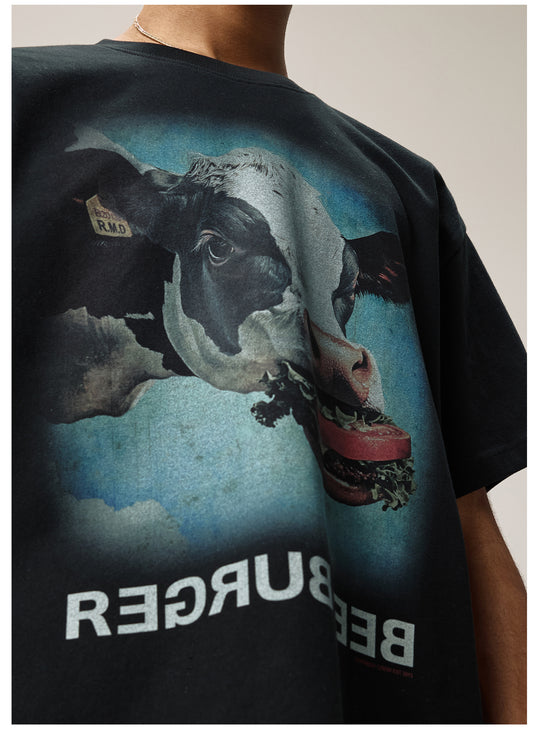 Remedy BEEF BURGER Print Tee | Face 3 Face