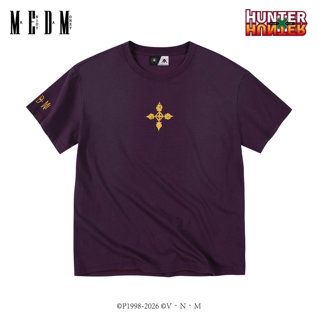 MEDM × HUNTER×HUNTER Icon and Spider Print Short Sleeve Tee | Face 3 Face