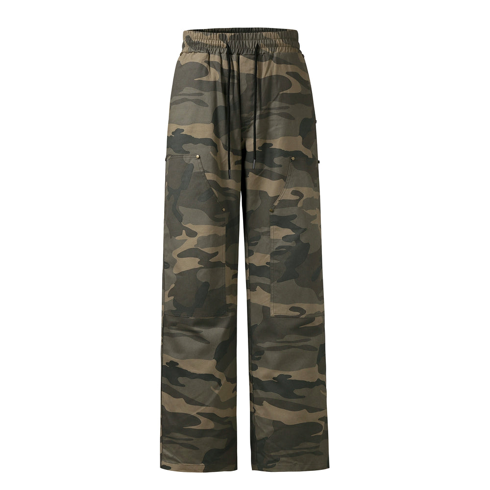 NOVACAM Camouflage Studded Double Knee Functional Pants | Face 3 Face