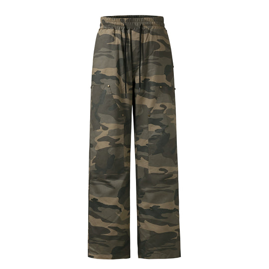 NOVACAM Camouflage Studded Double Knee Functional Pants | Face 3 Face