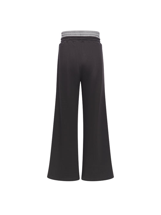 BLIND NO PLAN Double-Waisted Pinch Pleat Sweatpants | Face 3 Face