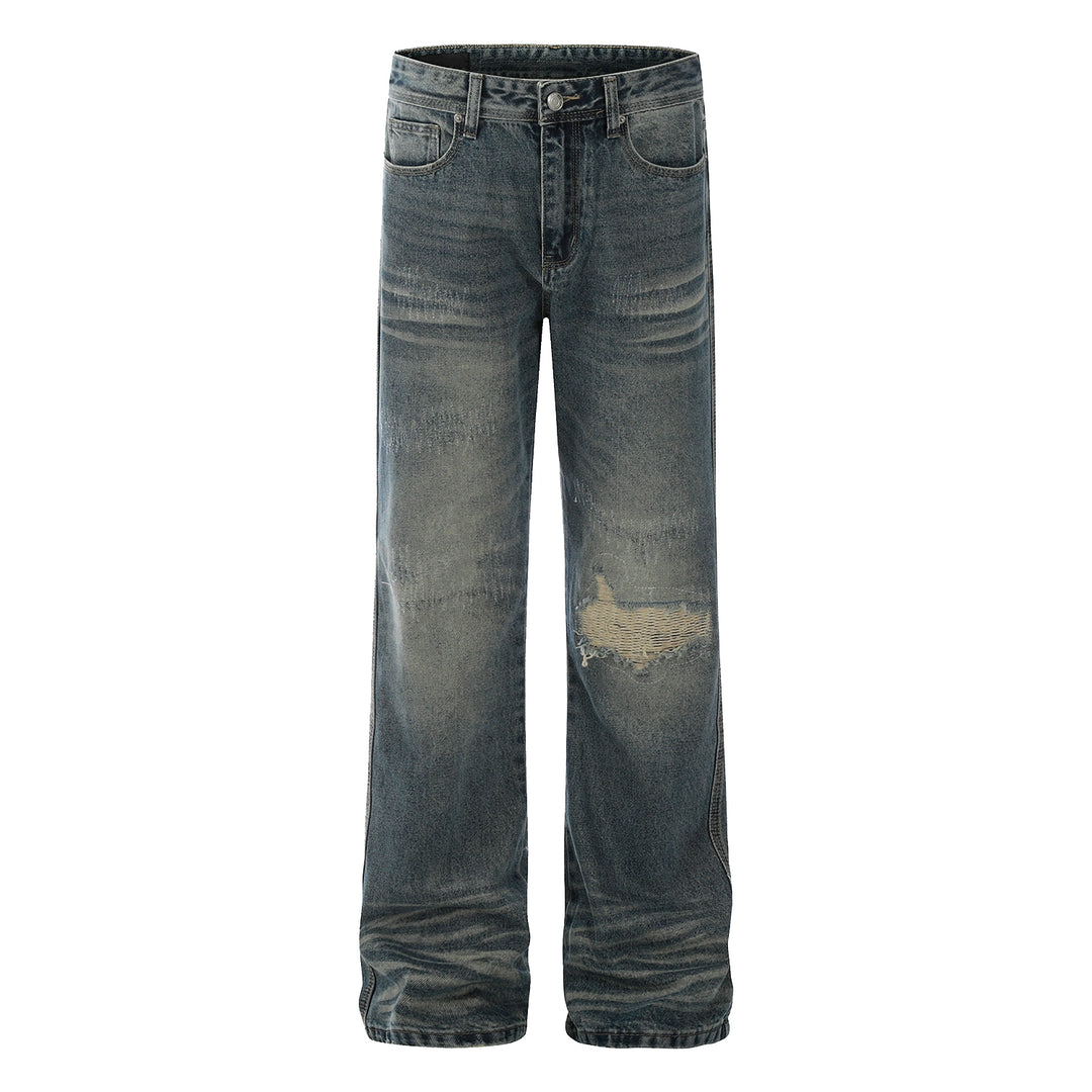 F3F Select Needle Embroidery Hole Micro Flare Jeans | Face 3 Face