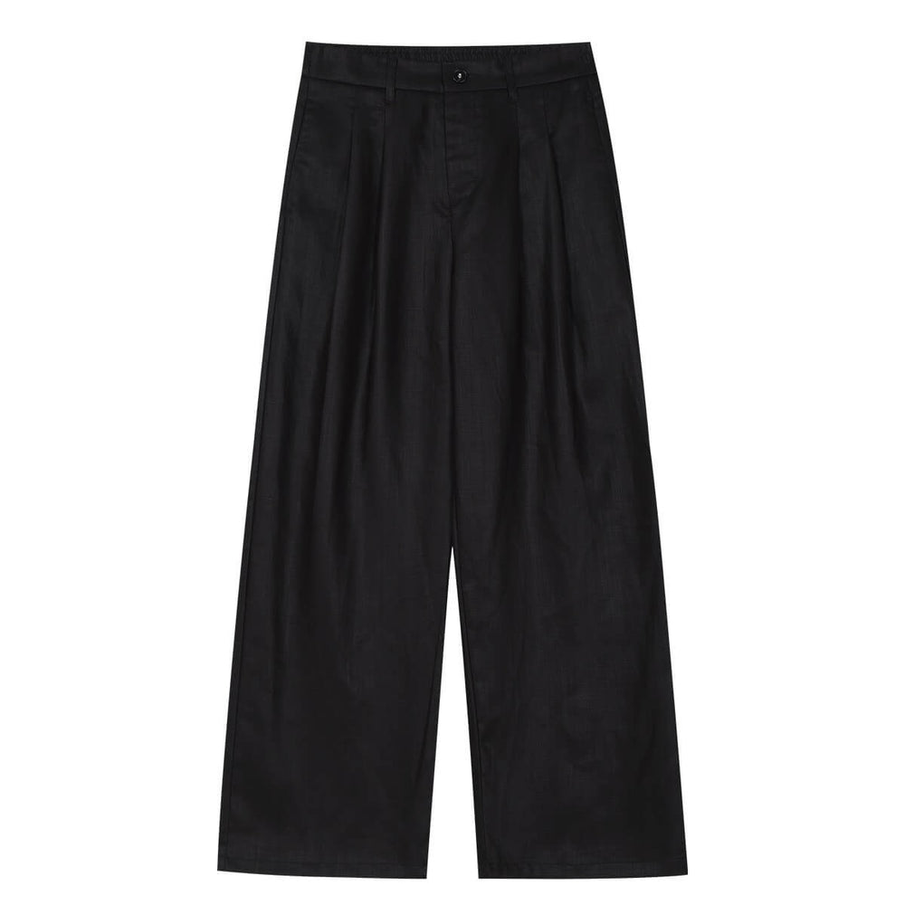 MEDM Linen Double Pleat Suit Pants | Face 3 Face