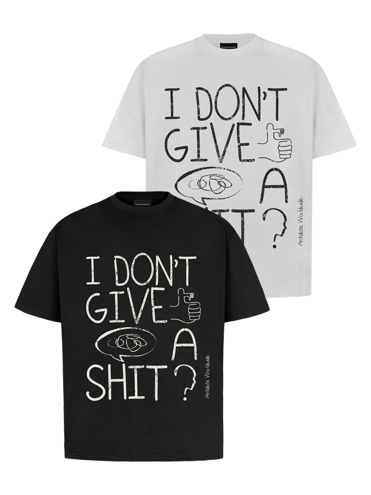 ANTIDOTE Graffiti Typography Printed Tee | Face 3 Face