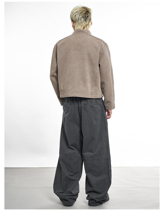 F3F Select Washed Denim Motorcycle Jacket | Face 3 Face