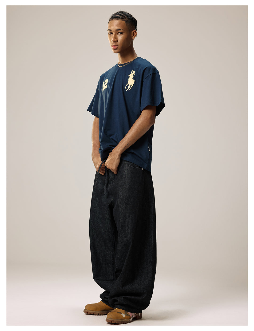 Remedy Cocktail Glass Girl Embroidered Tee | Face 3 Face