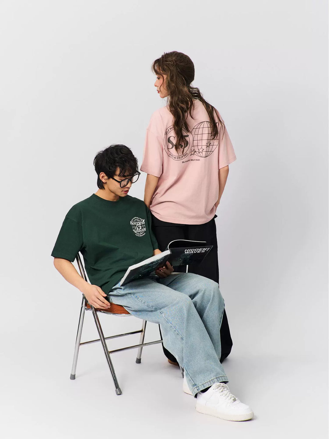 S45 New Earth Logo Printed Tee | Face 3 Face