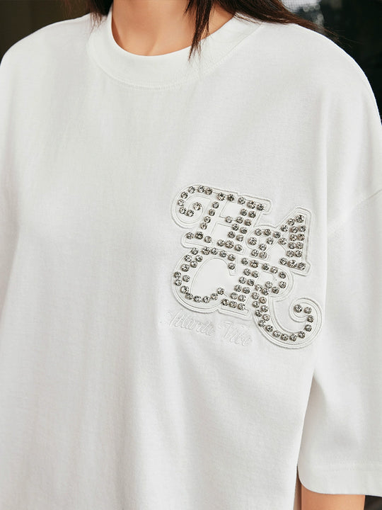 Harsh and Cruel HCAR Glitter Studded Diamond Tee | Face 3 Face