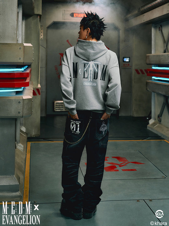 MEDM x EVA Unit-13 Kaworu Nagisa Hoodie | Face 3 Face