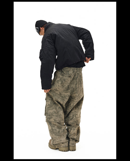 NOVACAM Multi Pocket Camouflage Utility Baggy Pants | Face 3 Face