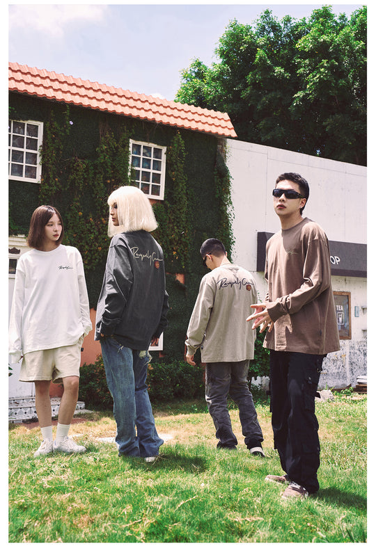 Remedy 3D Wax Seal and Cracked Logo Print Long Sleeve Tee | Face 3 Face