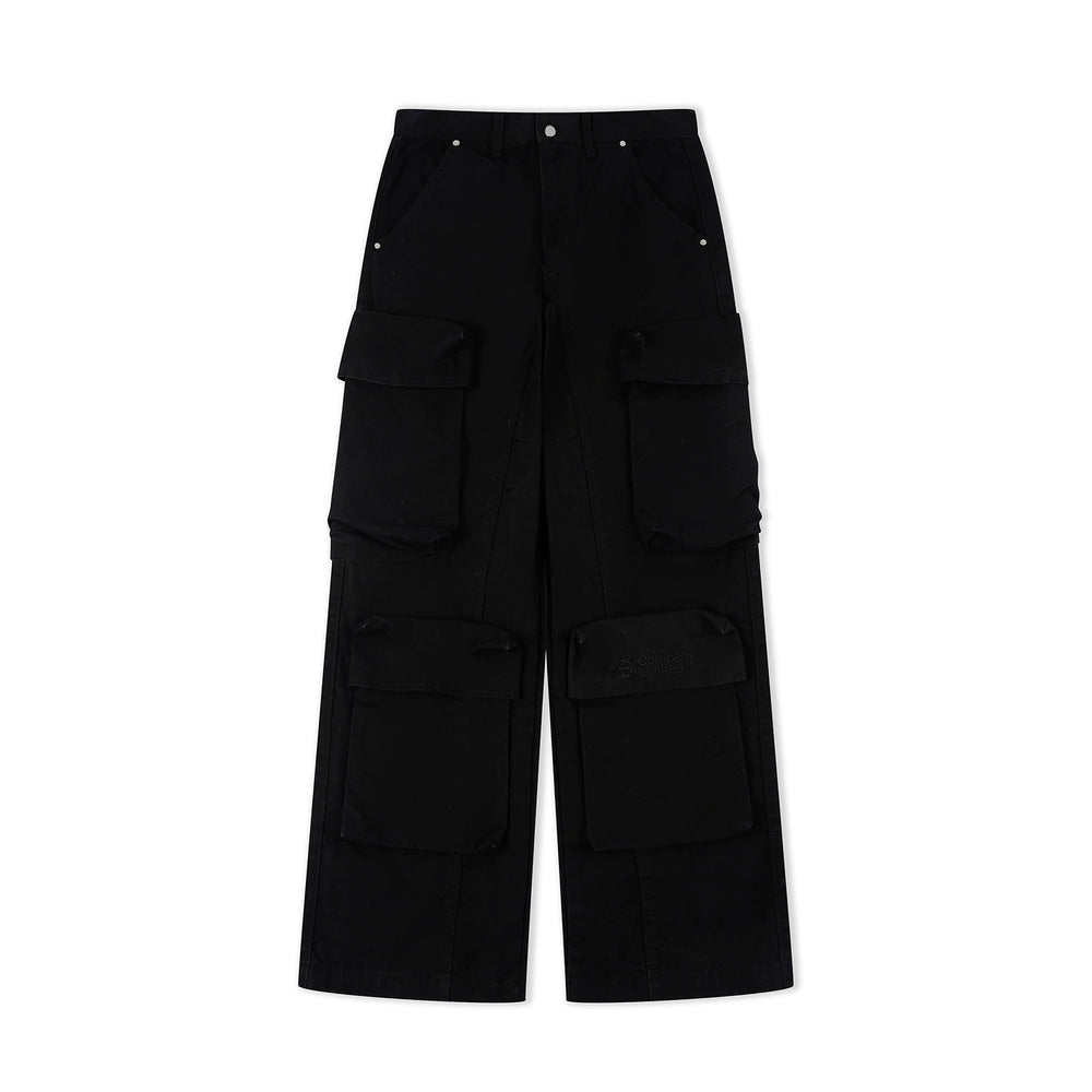 S45 Logo Embroidered Cargo Pants | Face 3 Face