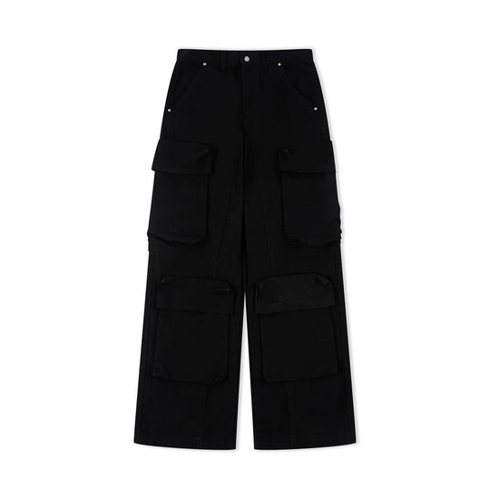 S45 Logo Embroidered Cargo Pants | Face 3 Face