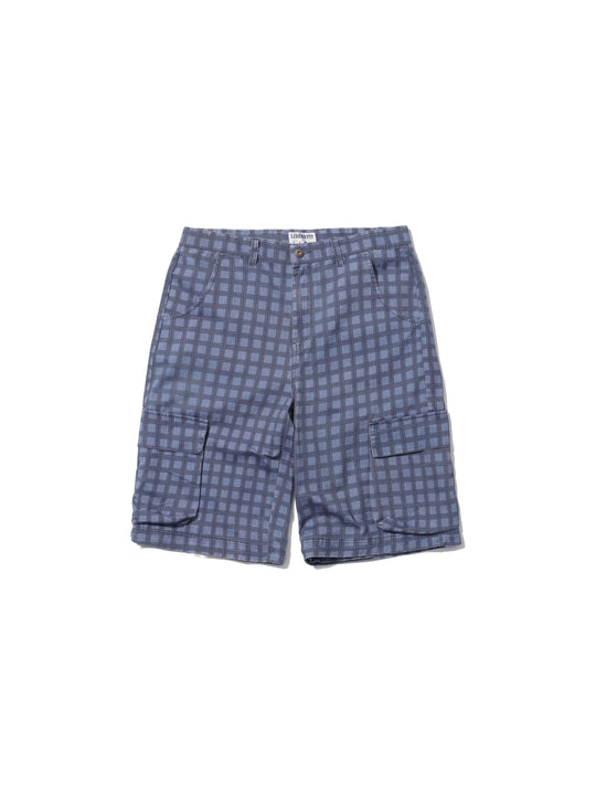 LIBERAFIT Checkered 3D Patch Pocket Zip Off Cargo Pants | Face 3 Face