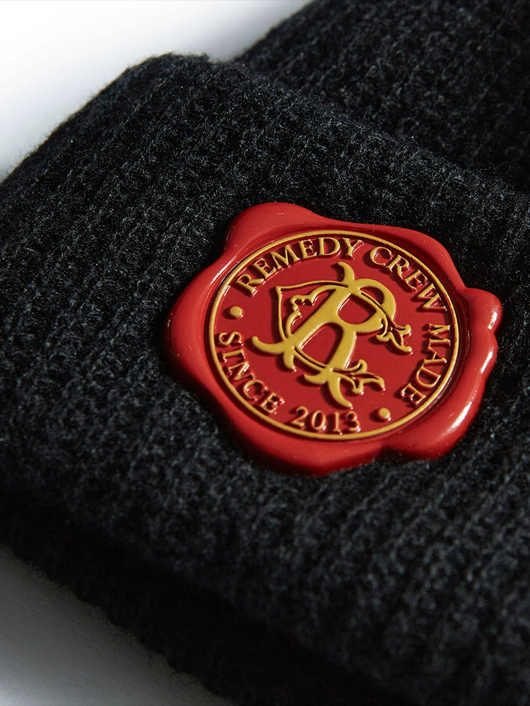 Remedy Wax Seal Logo Beanie | Face 3 Face
