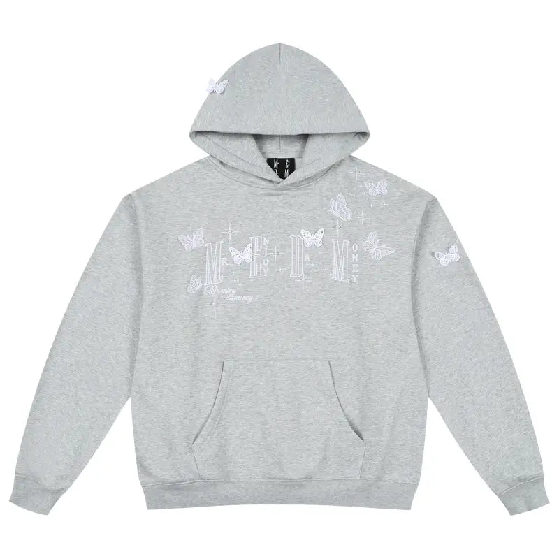 MEDM 3D Butterfly Logo Hoodie | Face 3 Face