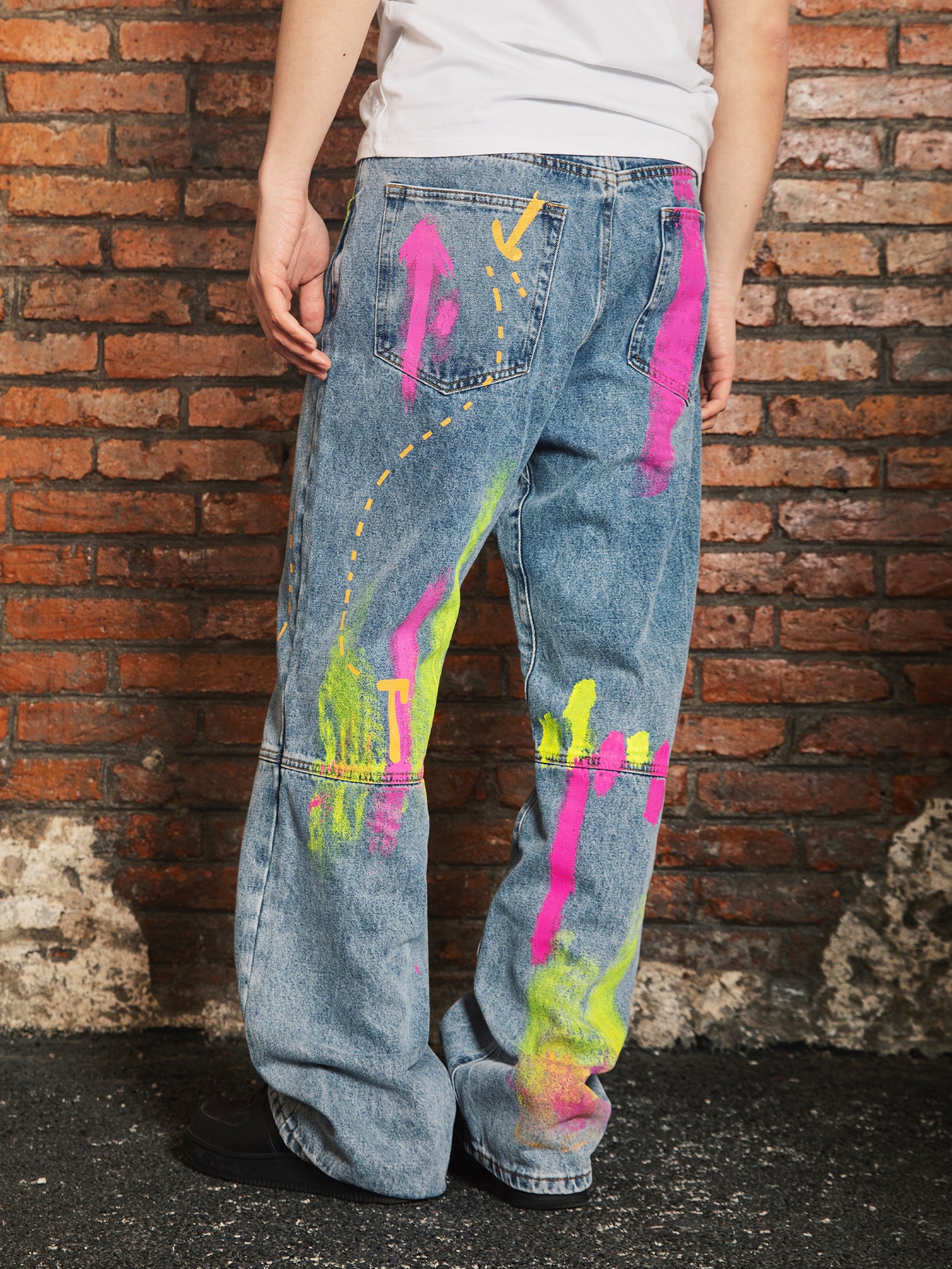 S45 Candy Fluid Brushed Jeans | Face 3 Face