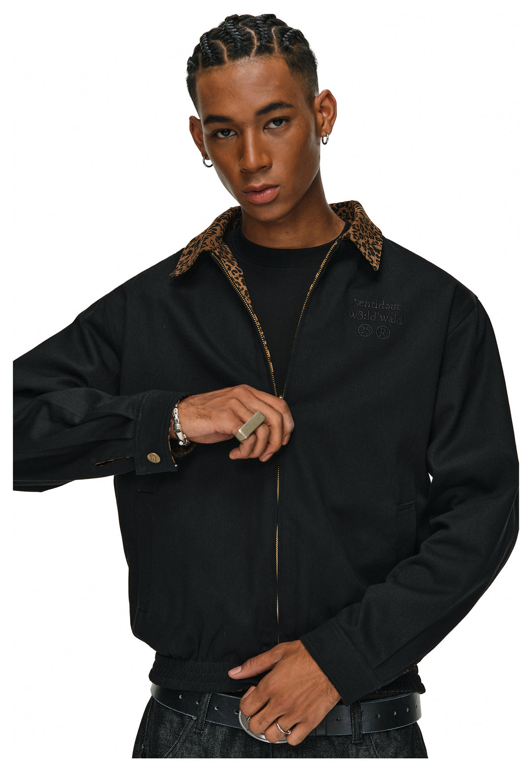 ANTIDOTE Leopard Reversible Detroit Jacket | Face 3 Face