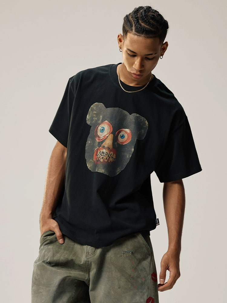 Remedy Bear Print Graphic Tee | Face 3 Face