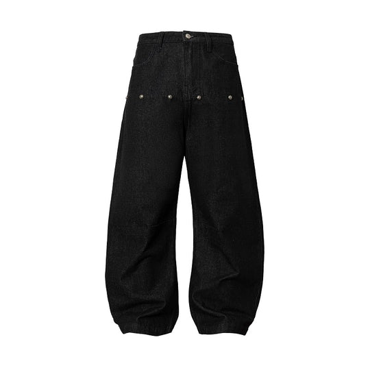 YADcrew Rivet Black Original Jeans | Face 3 Face