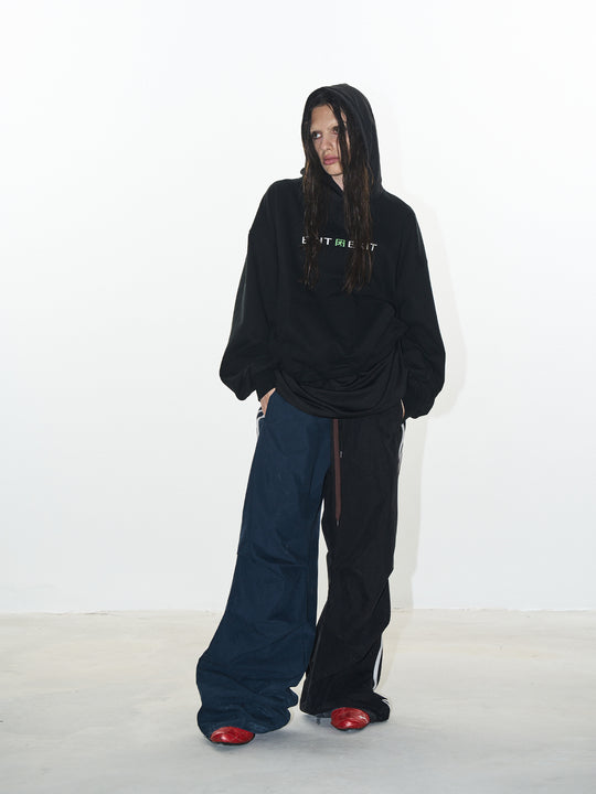 BLIND NO PLAN Layered Design Printed Hoodie | Face 3 Face