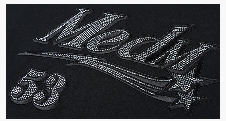 MEDM Rhinestone Star Logo Graphic Tee | Face 3 Face