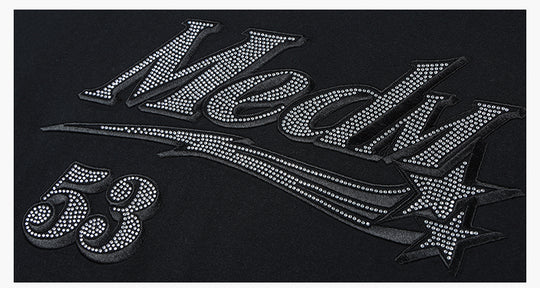 MEDM Rhinestone Star Logo Graphic Tee | Face 3 Face