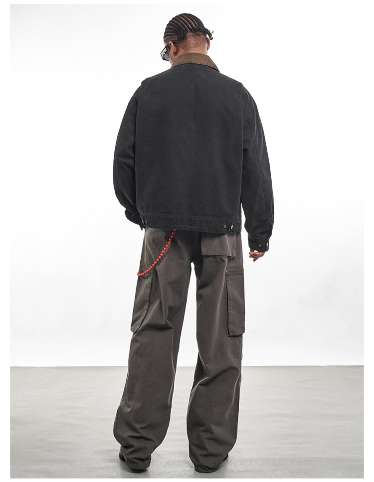 F3F Select Color Block Lapel Detroit jacket | Face 3 Face