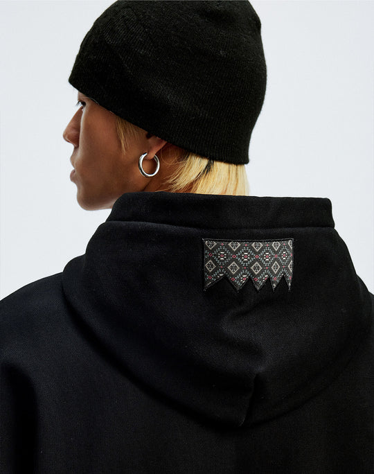 MEDM Ethnic Patchwork Hoodie | Face 3 Face
