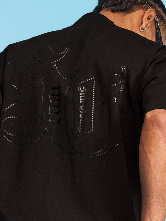 1807 Glossy Logo Print Tee | Face 3 Face