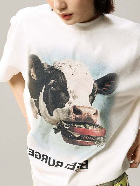 Remedy BEEF BURGER Print Tee | Face 3 Face