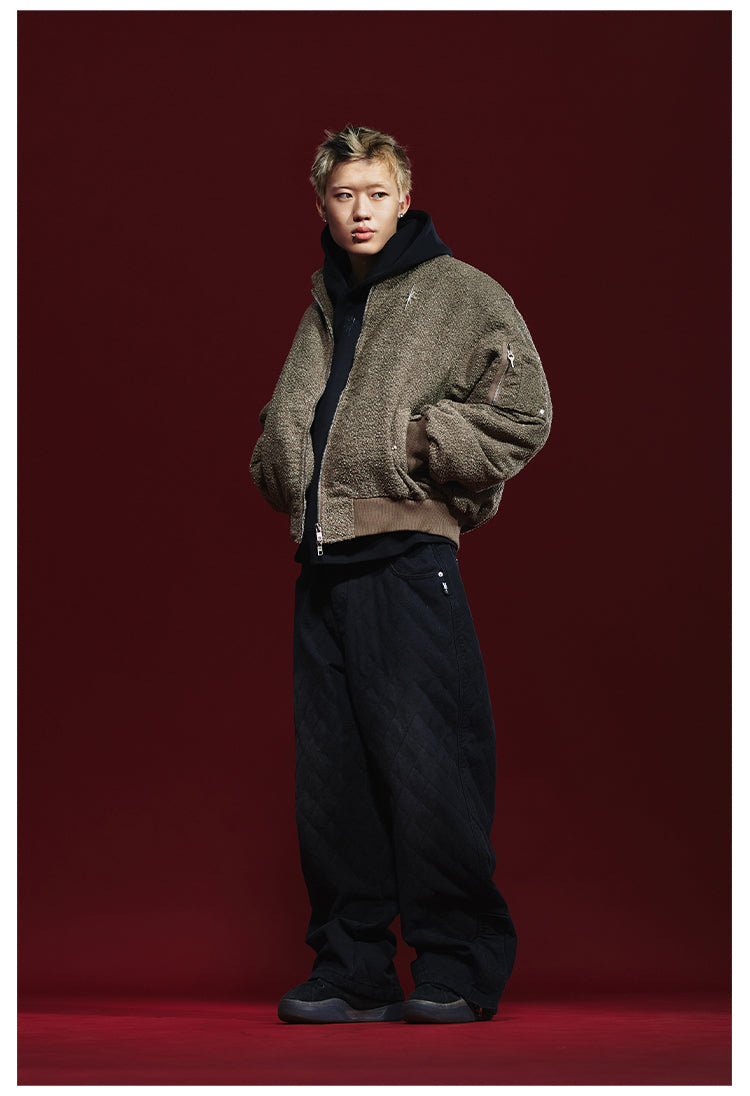 Remedy Textured MA-1 Bomber Jacket | Face 3 Face