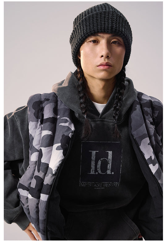 Remedy Camouflage Stitch Down Vest | Face 3 Face