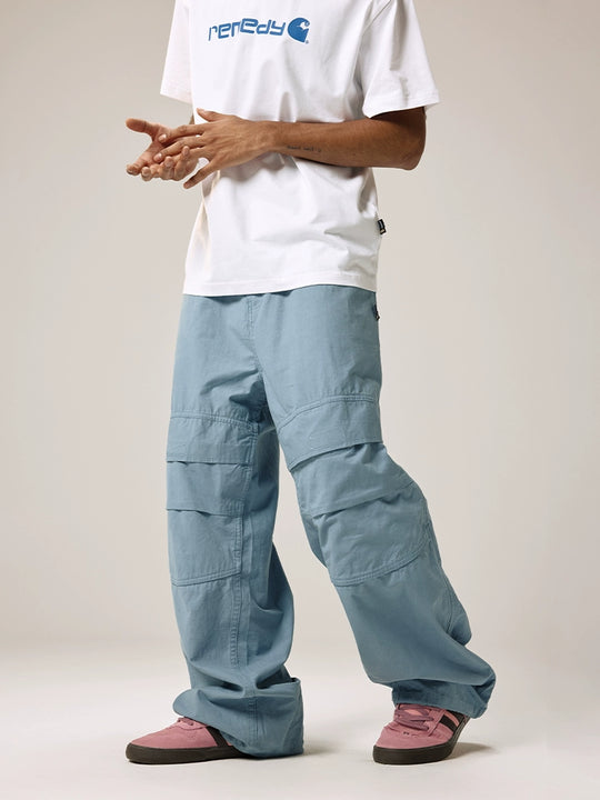 Remedy Velcro Front Pocket Baggy Work Pants | Face 3 Face