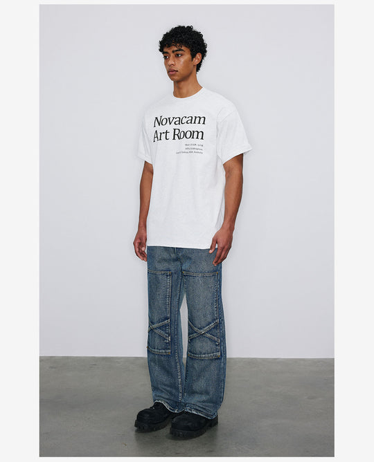 NOVACAM Novacam Art Room Logo Print Tee | Face 3 Face