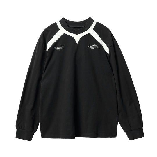 JHYQ Sports Style Design Printed Long Sleeve Tee | Face 3 Face