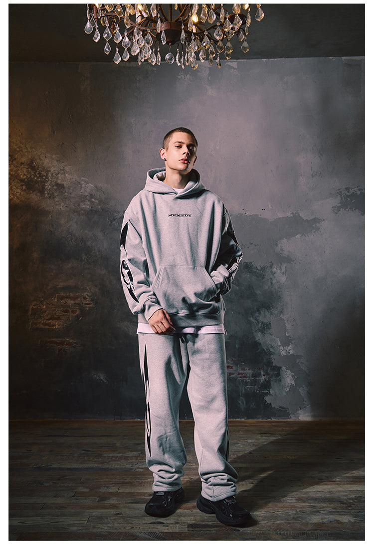 Remedy Swirl R Graphic Sweatpants | Face 3 Face