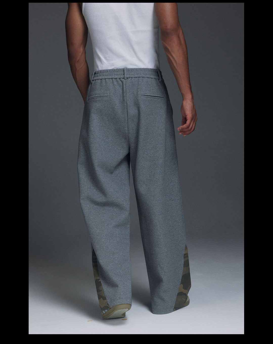 NOVACAM Camouflage-Accent Flare Sweatpants | Face 3 Face