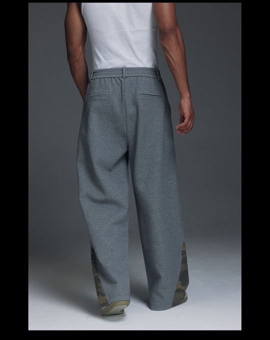NOVACAM Camouflage-Accent Flare Sweatpants | Face 3 Face