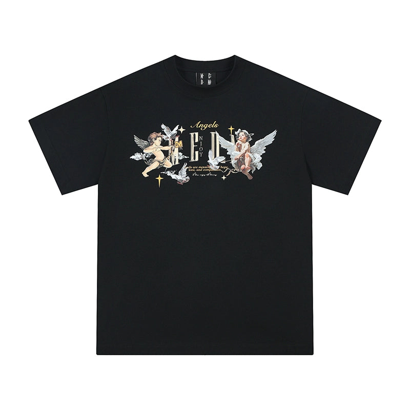 MEDM Angel Peace Dove Print Tee | Face 3 Face