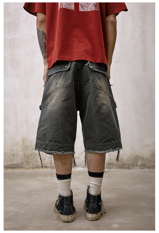 Remedy Washed Work Pocket Shorts | Face 3 Face