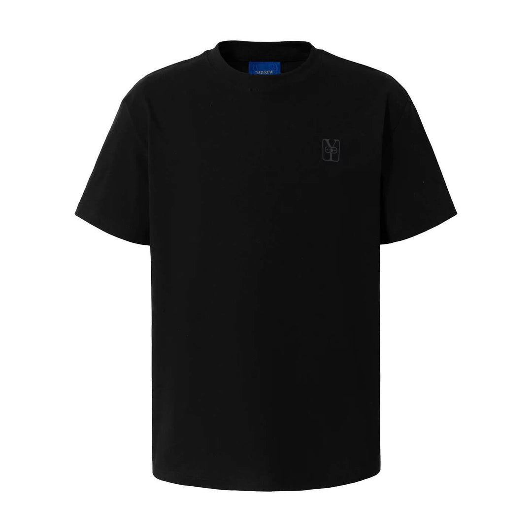 YADcrew Box Logo Slim Fit Basic Tee | Face 3 Face
