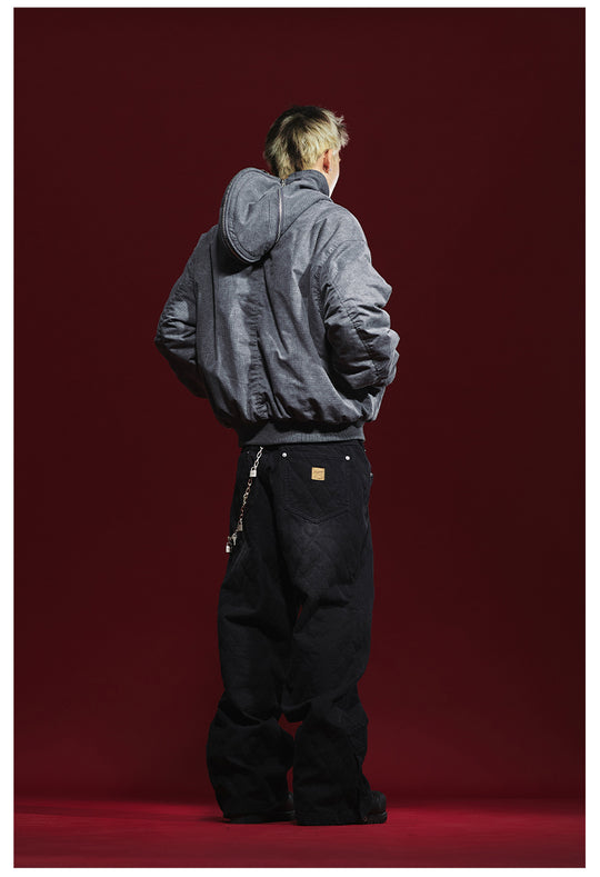 Remedy Multi Zipper Reversible MA-1 Bomber Jacket | Face 3 Face