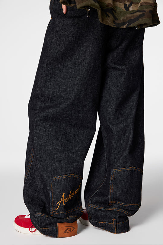 Achock Reverse Design Baggy Jeans | Face 3 Face