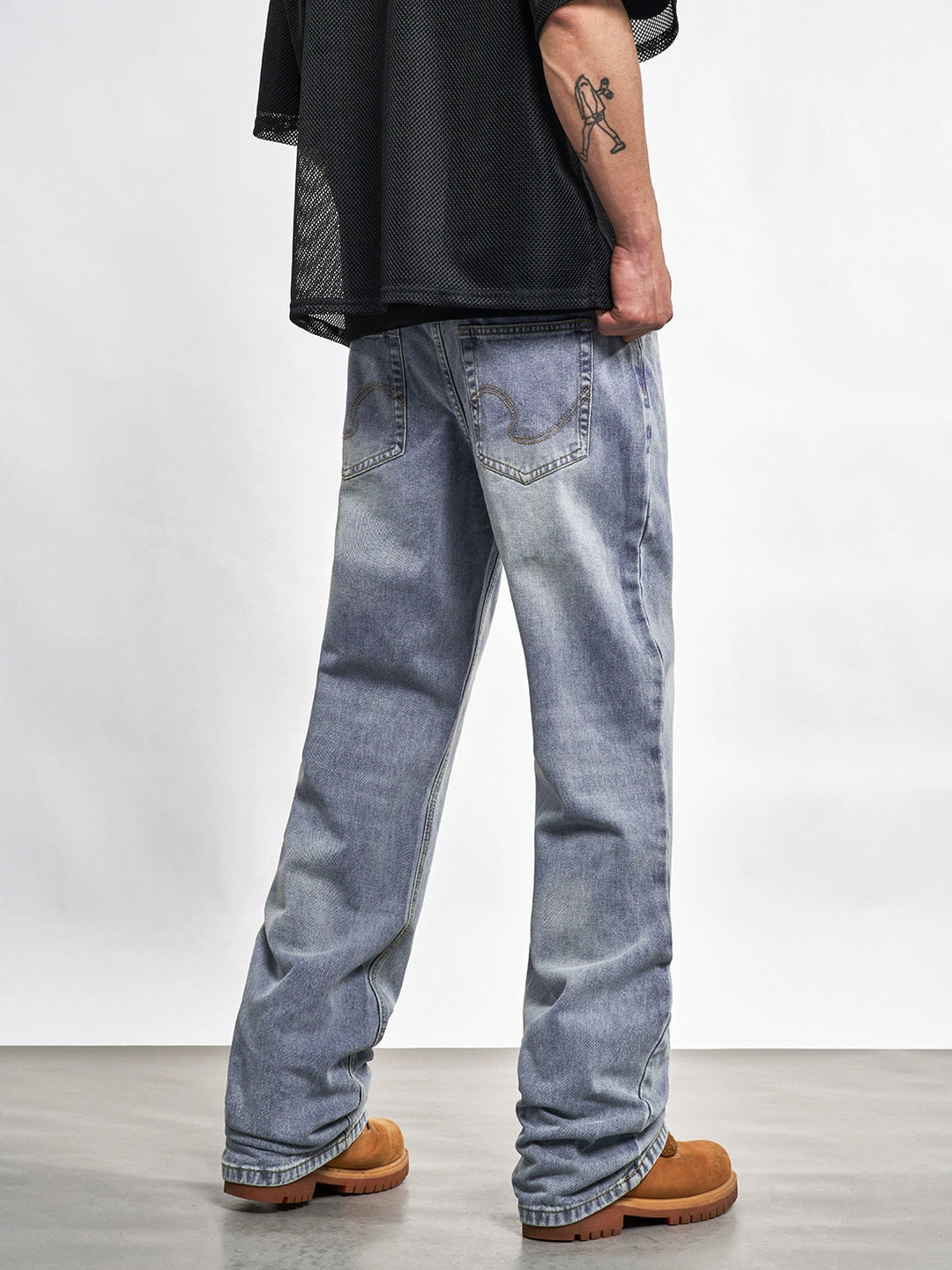 F3F Select Basic Light Blue Washed Jeans | Face 3 Face